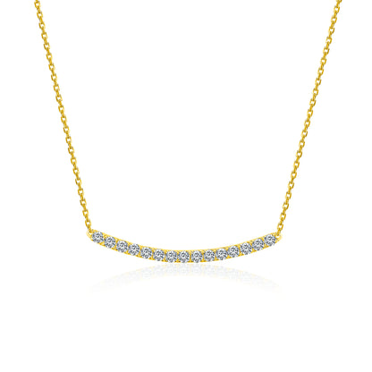TAKA Jewellery Lab Grown Diamond Necklace 10K Gold