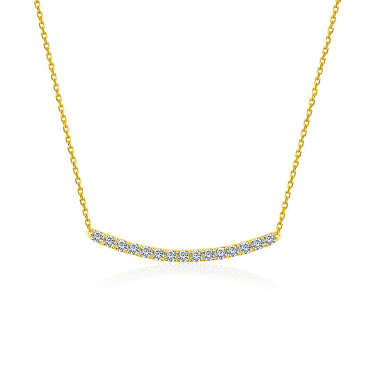 TAKA Jewellery Lab Grown Diamond Necklace 10K Gold