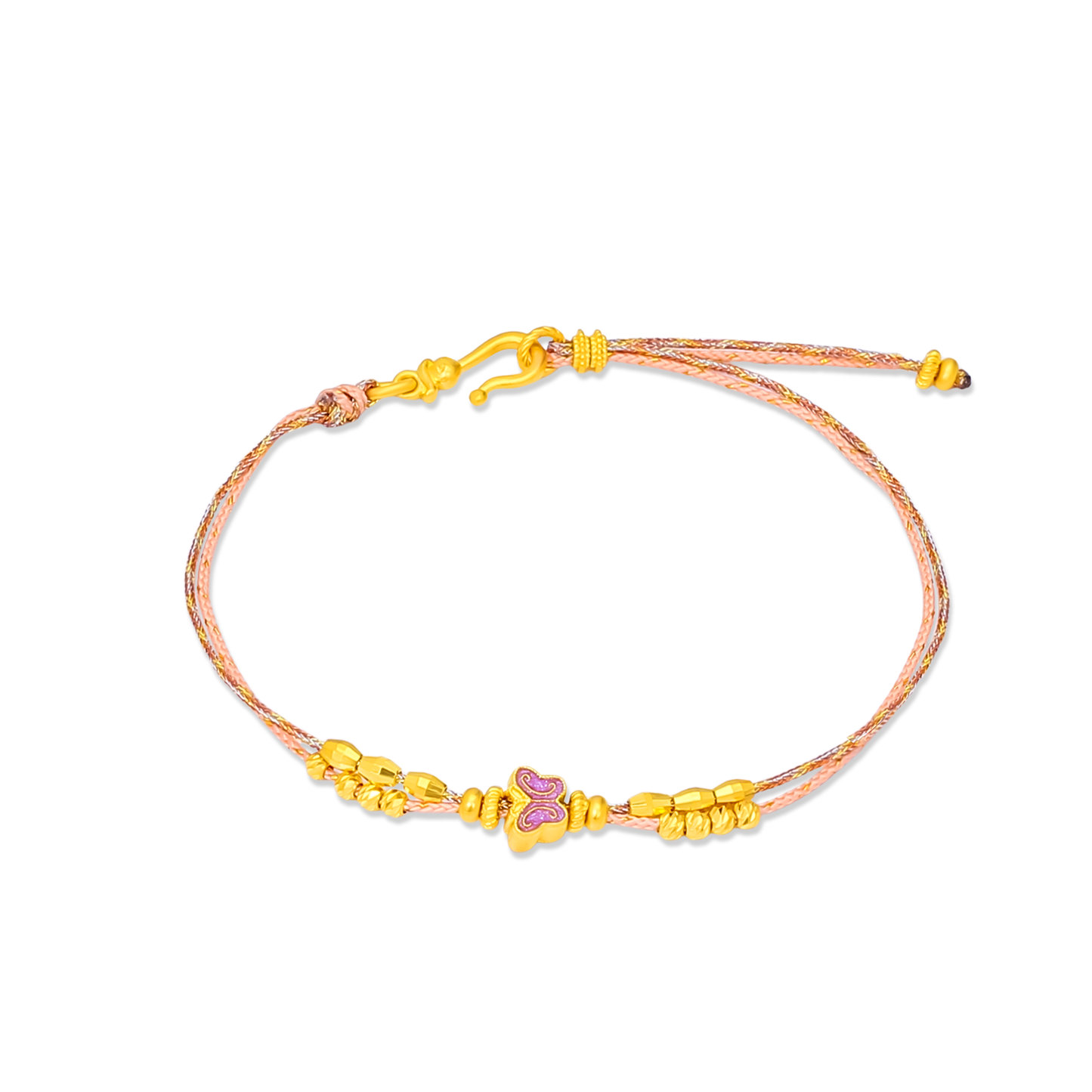 TAKA Jewellery Heritage Threads Gold Collection 999 Pure Gold Bracelet