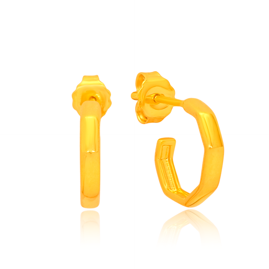 TAKA Jewellery 916 Gold Earrings