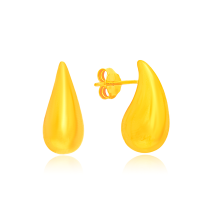 TAKA Jewellery 916 Gold Radiant Glow Earrings
