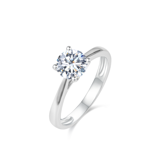 TAKA Jewellery 10K Gold Lab-Grown Diamond Classic Solitaire Ring
