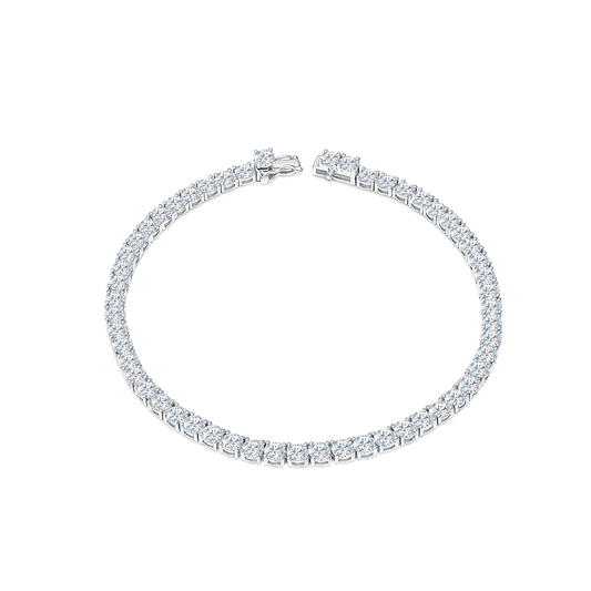 TAKA Jewellery Lab Grown Diamond Tennis Bracelet 10K Gold