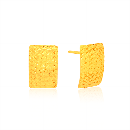 TAKA Jewellery 999 Pure Gold Earrings