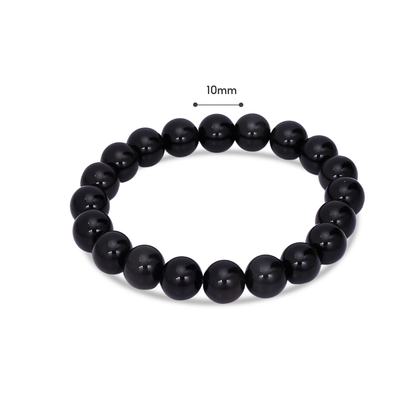TAKA Jewellery 999 Pure Gold Imperial Wealth Pixiu with 10mm Beads Bracelet
