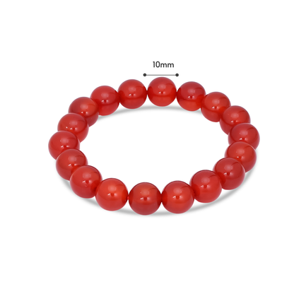 TAKA Jewellery 999 Pure Gold Imperial Wealth Pixiu with 10mm Beads Bracelet