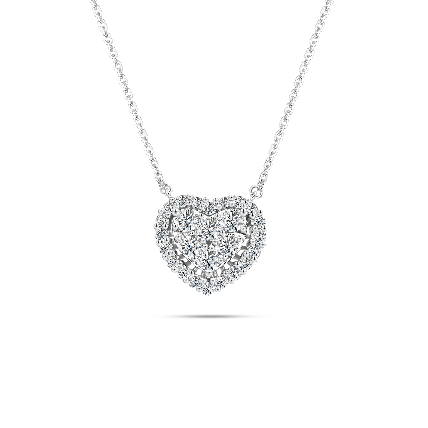 [Mother's Day] TAKA Jewellery 10K Lab Grown Love You Always Diamond Necklace