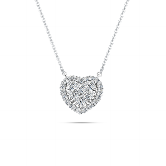 [Mother's Day] TAKA Jewellery 10K Lab Grown Love You Always Diamond Necklace