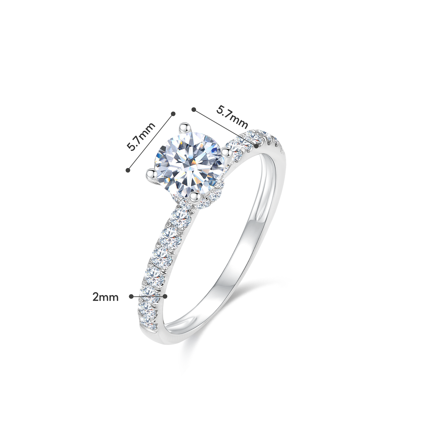 [Mother's Day] TAKA Jewellery Lab Grown Diamond Rings 10K Gold
