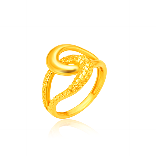 TAKA Jewellery Infinity‑Style 916 Gold Ring