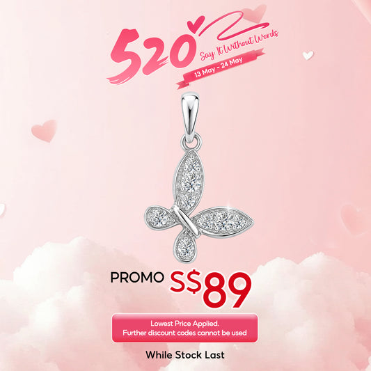 [PROMO] TAKA Jewellery Lab Grown Diamond Pendant 10K Gold