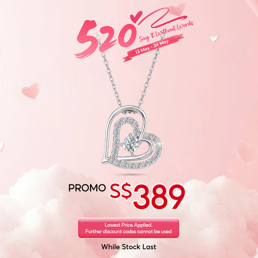 [PROMO] TAKA Jewellery Lab Grown Diamond Necklace 10K Gold