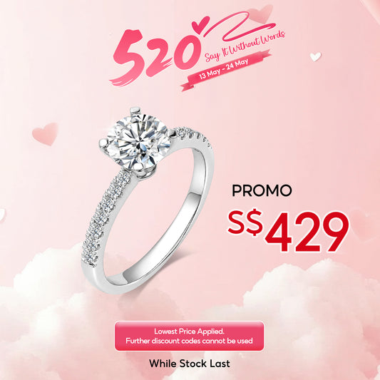 [PROMO] TAKA Jewellery Lab Grown Diamond Ring 10K Gold
