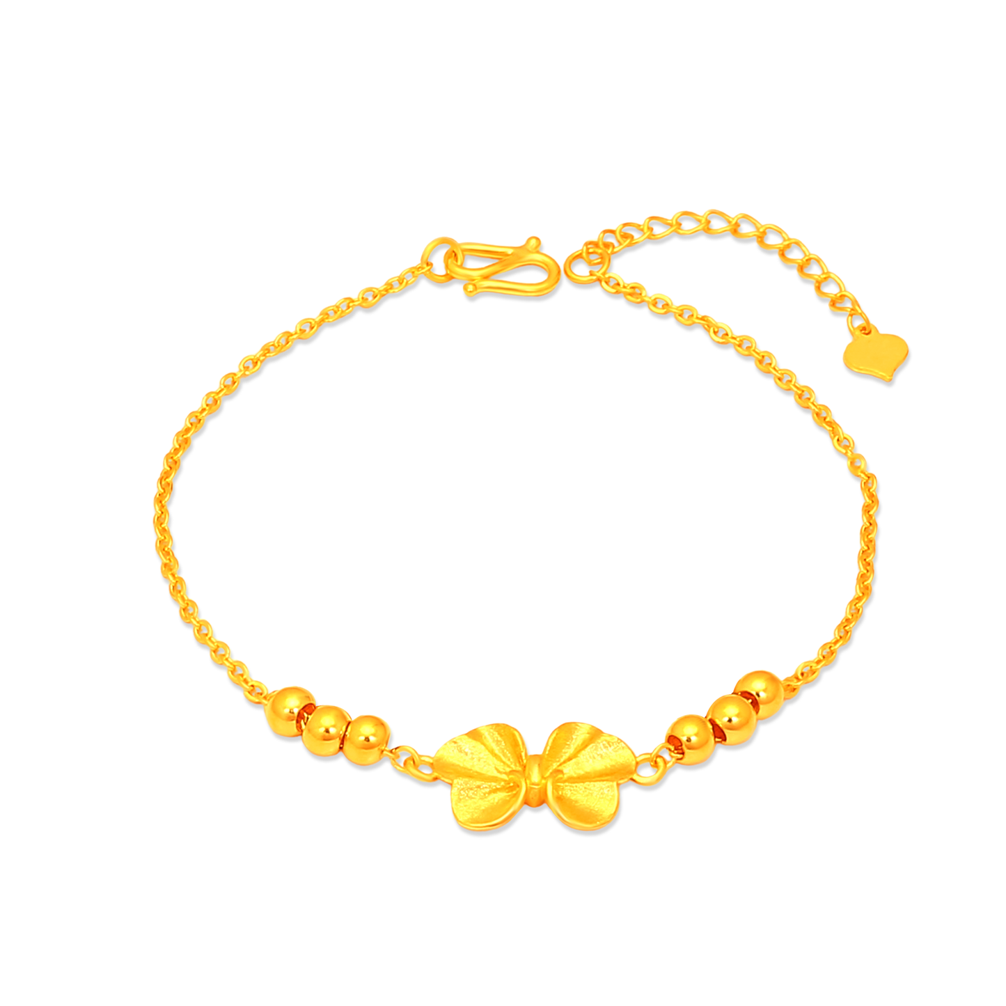TAKA Jewellery 999 Pure Gold Bracelet