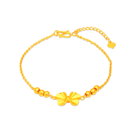 TAKA Jewellery 999 Pure Gold Bracelet