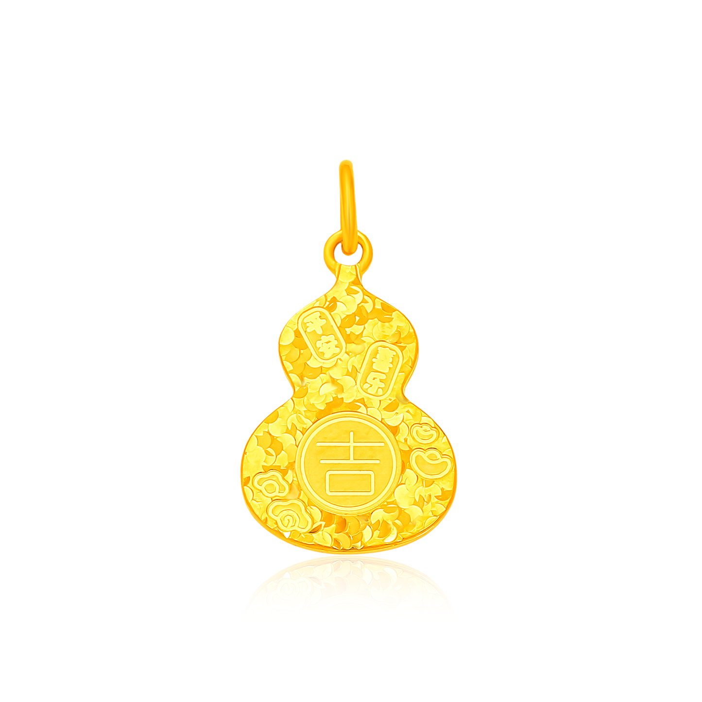 TAKA Jewellery Golden Blessings Series 916 Gold Pendant
