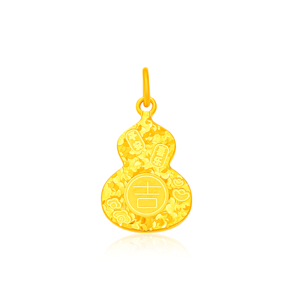 TAKA Jewellery Golden Blessings Series 916 Gold Pendant
