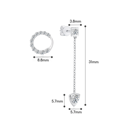 [PROMO] TAKA Jewellery 10K Gold Lab Grown Diamond Drop Earrings