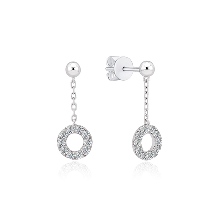 [PROMO] TAKA Jewellery 10K Gold Lab Grown Diamond Dangle Earrings