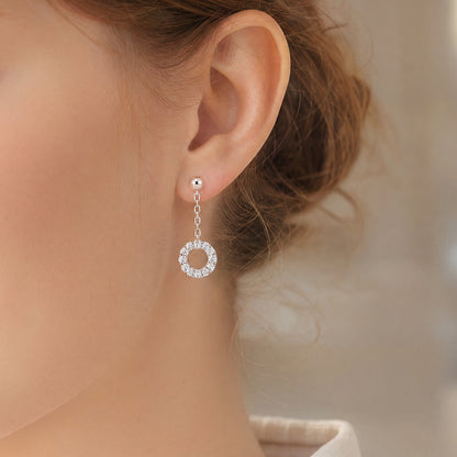 [PROMO] TAKA Jewellery 10K Gold Lab Grown Diamond Dangle Earrings