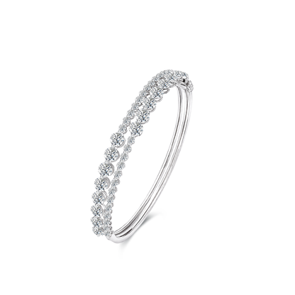 [PROMO] TAKA Jewellery 10K Gold Lab Grown Diamond Double-Row Bangle