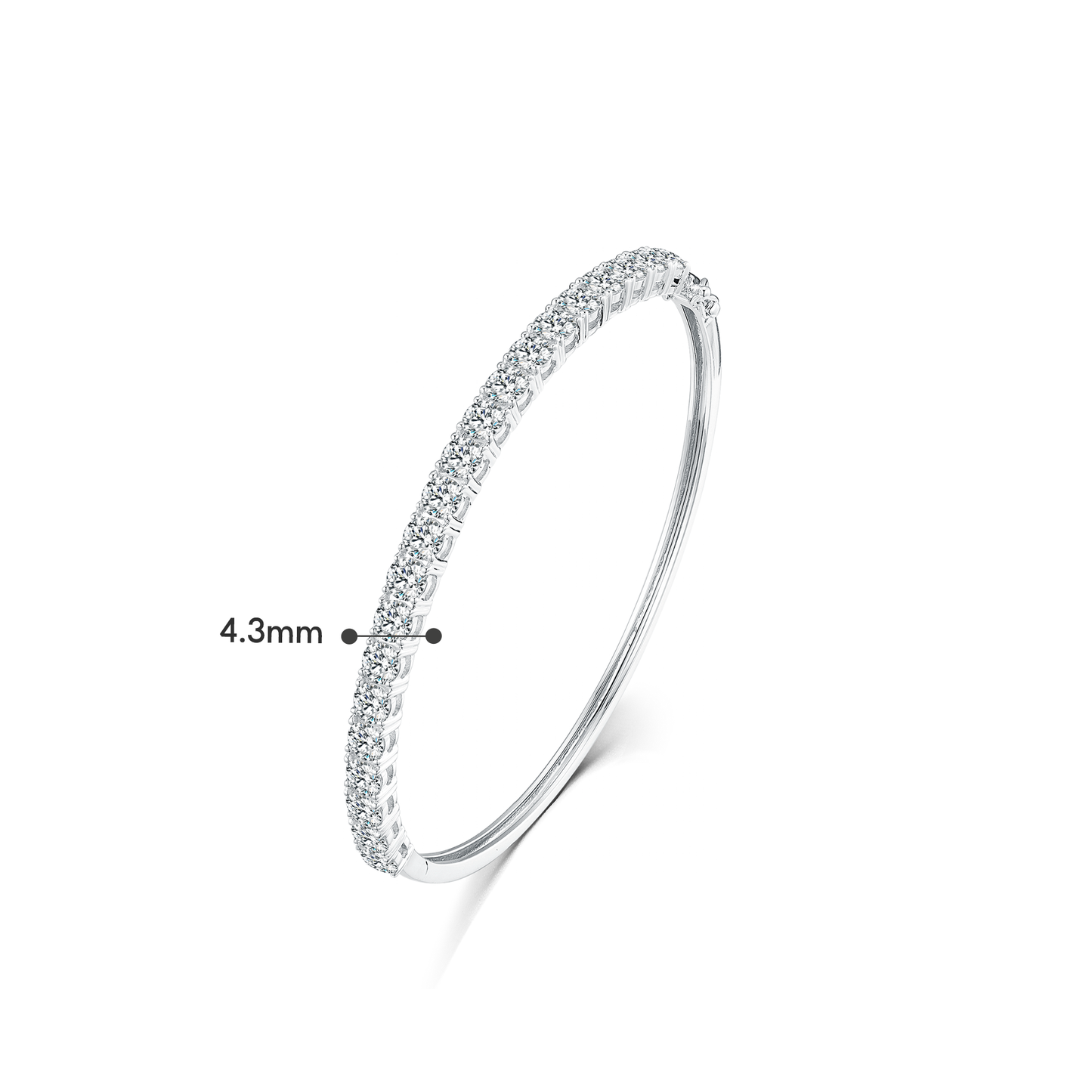[PROMO] TAKA Jewellery 10K Gold Lab Grown Diamond Classic Tennis Bangle