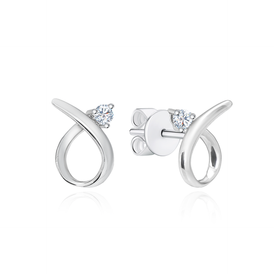 TAKA Jewellery Lab Grown Diamond Earrings 10K Gold