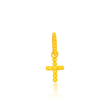 TAKA Jewellery 916 Gold Charm Cross