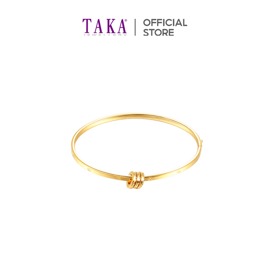 TAKA Jewellery Dolce 18K Gold Bangle