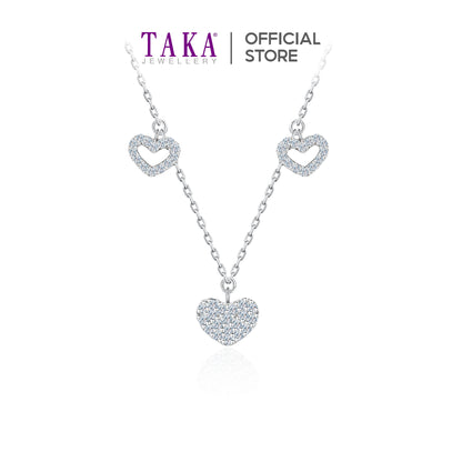 TAKA Jewellery Dainty Diamond Necklace 9K Gold