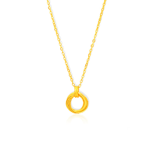 TAKA Jewellery 999 Pure Gold 5G Necklace