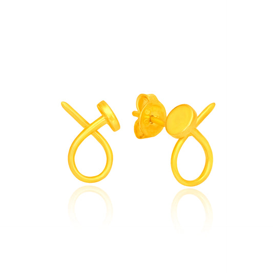 TAKA Jewellery 916 Gold Earrings