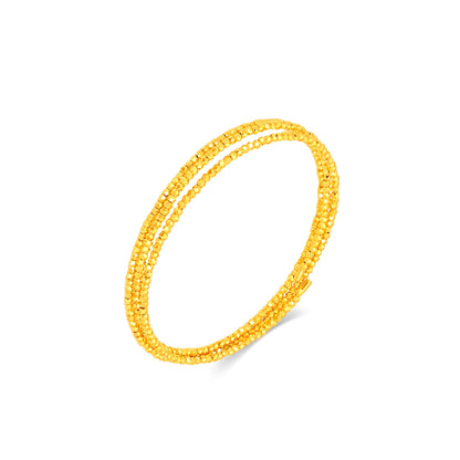 TAKA Jewellery 999 Pure Gold Bangle