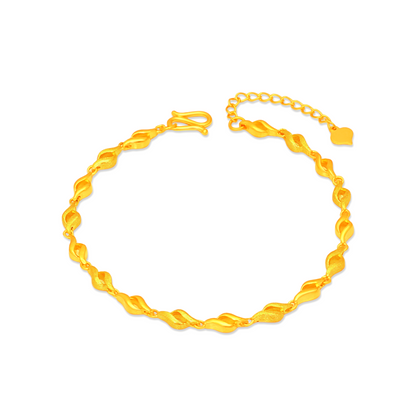 TAKA Jewellery 999 Pure Gold Bracelet