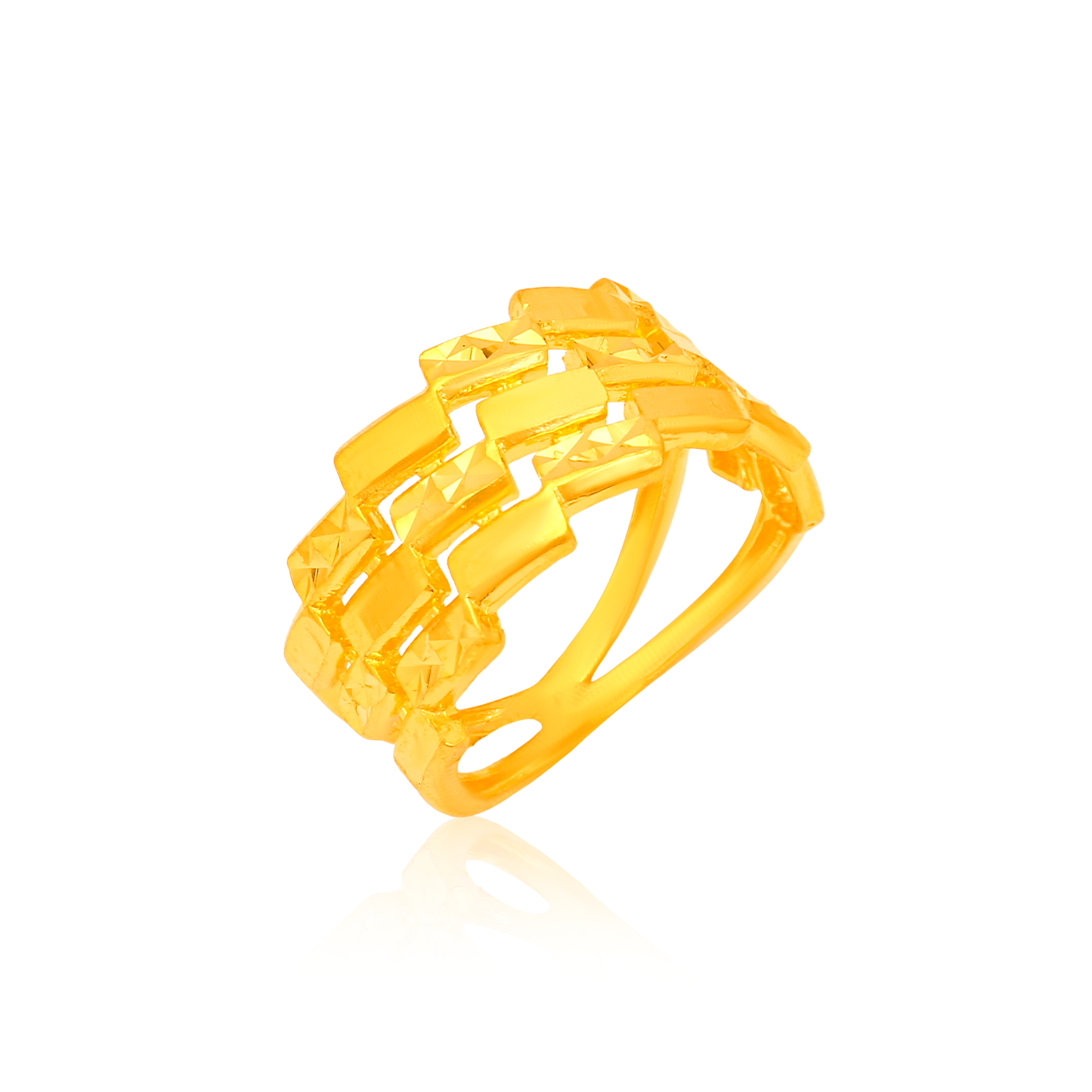 TAKA Jewellery 916 Gold Ring