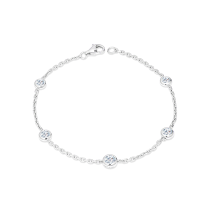 TAKA Jewellery Lab Grown Diamond Bracelet 10K Gold