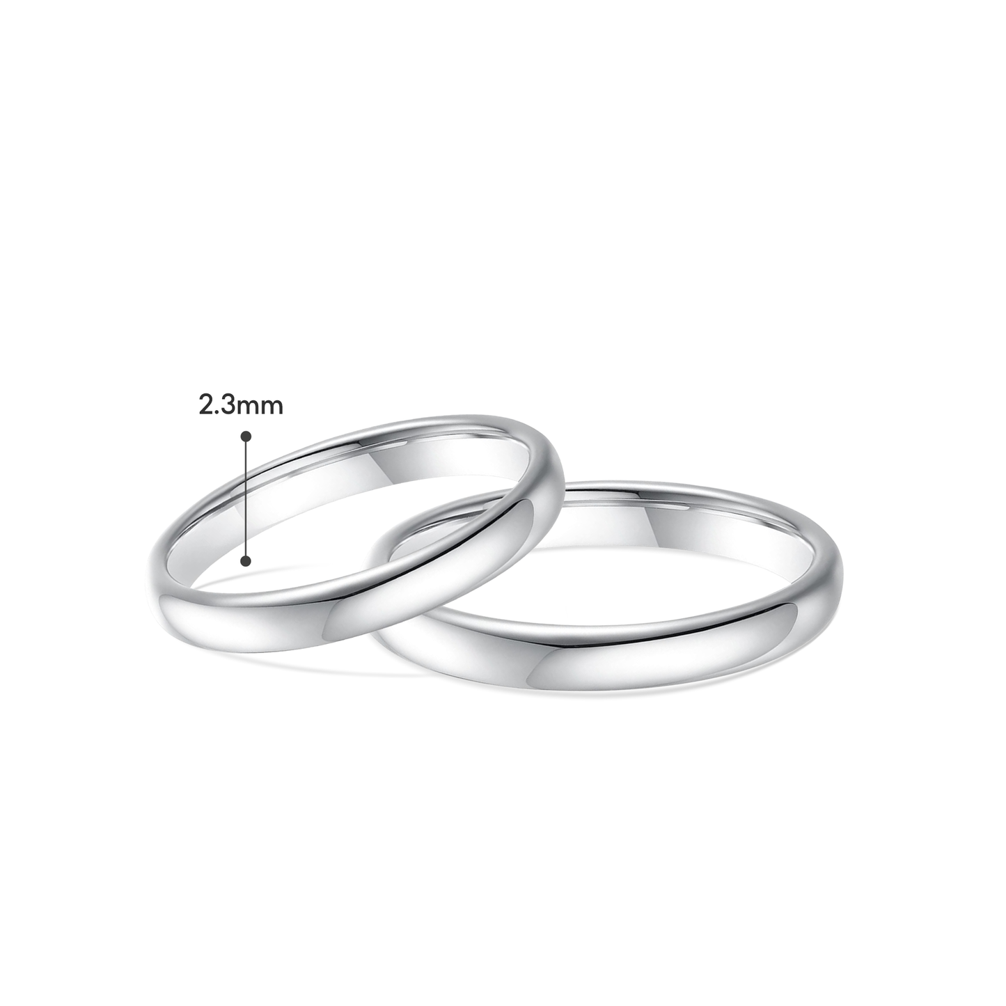TAKA Jewellery Dolce 18K Couple Ring