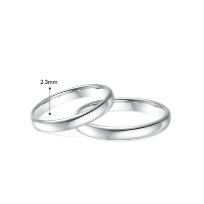 TAKA Jewellery Dolce 18K Couple Ring