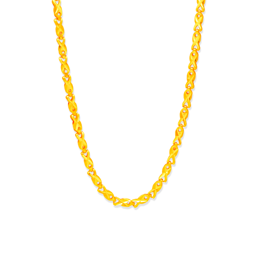 TAKA Jewellery 916 Gold Link Chain
