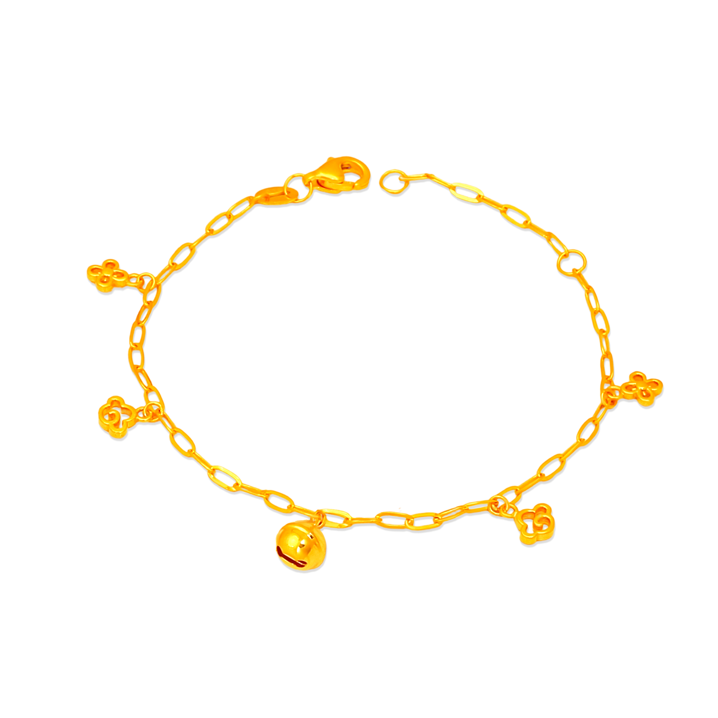 TAKA Jewellery Blooming Bell & Cloud Baby Bracelet
