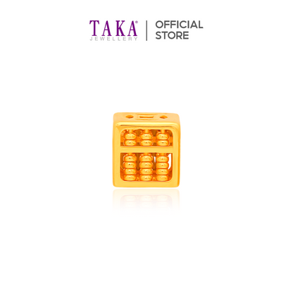 TAKA Jewellery Fortune Abacus 916 Gold Charm