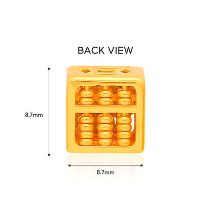 TAKA Jewellery Fortune Abacus 916 Gold Charm