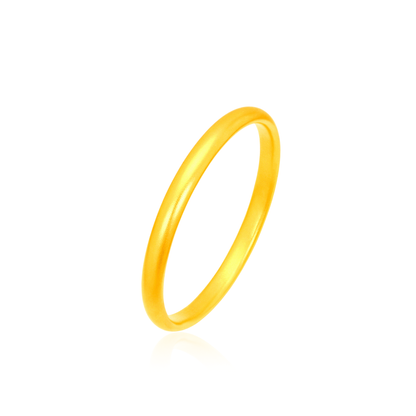 TAKA Jewellery Sleek Elegance 916 Gold Bangle