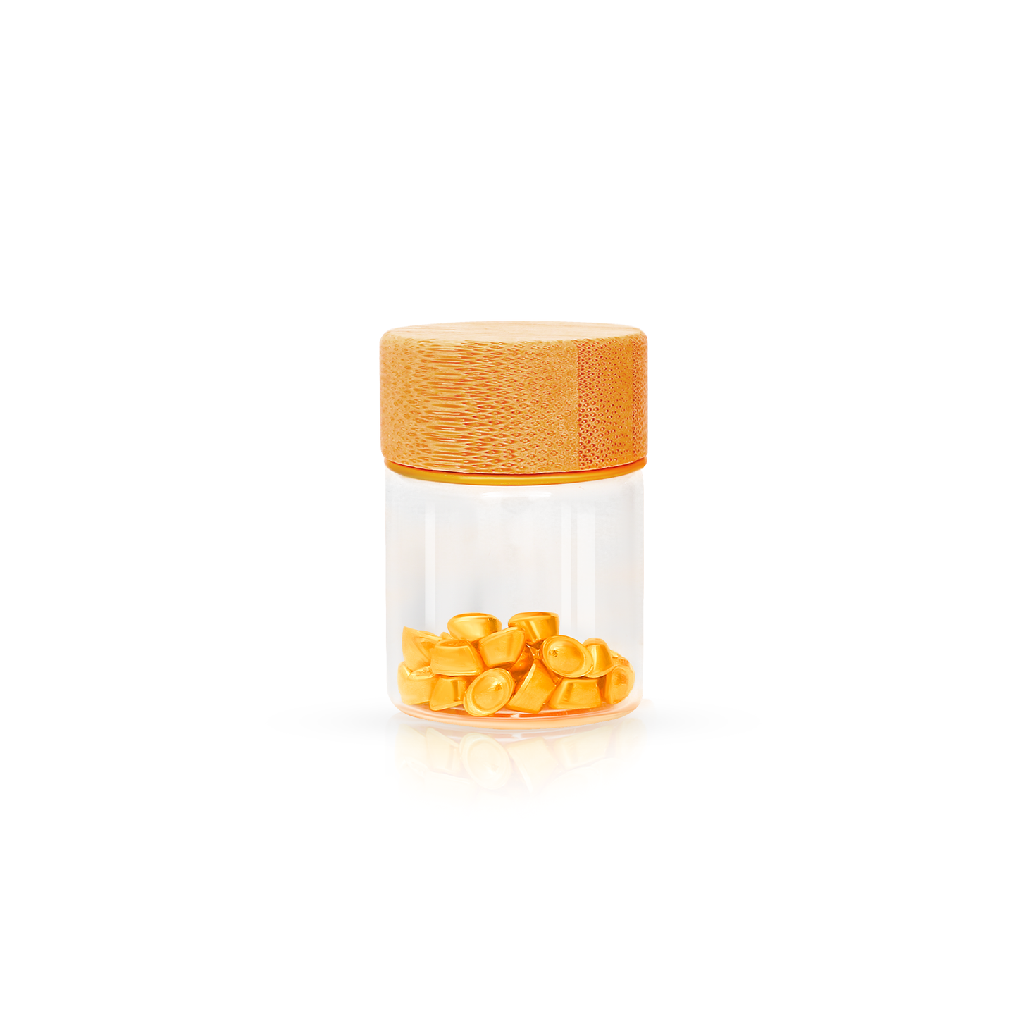 TAKA Jewellery 1gm Petite Gold in Glass Bottle - Assorted Design [Bundle Deals]