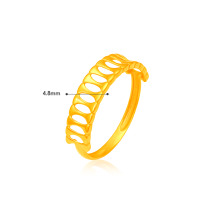 TAKA Jewellery Eternal Connection 916 Gold Ring