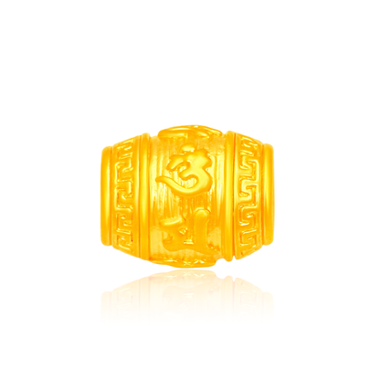 TAKA Jewellery 999 Pure Gold Six-Syllable Mantra Charm