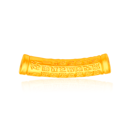 TAKA Jewellery 999 Pure Gold Scripture Blessing Charm