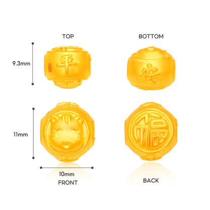 TAKA Jewellery 999 Pure Gold Auspicious Horse Charm