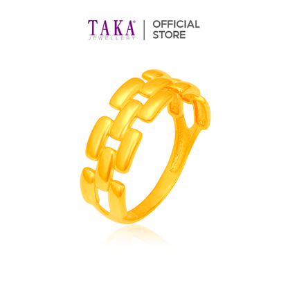 TAKA Jewellery Eternal Bond 916 Gold Ring