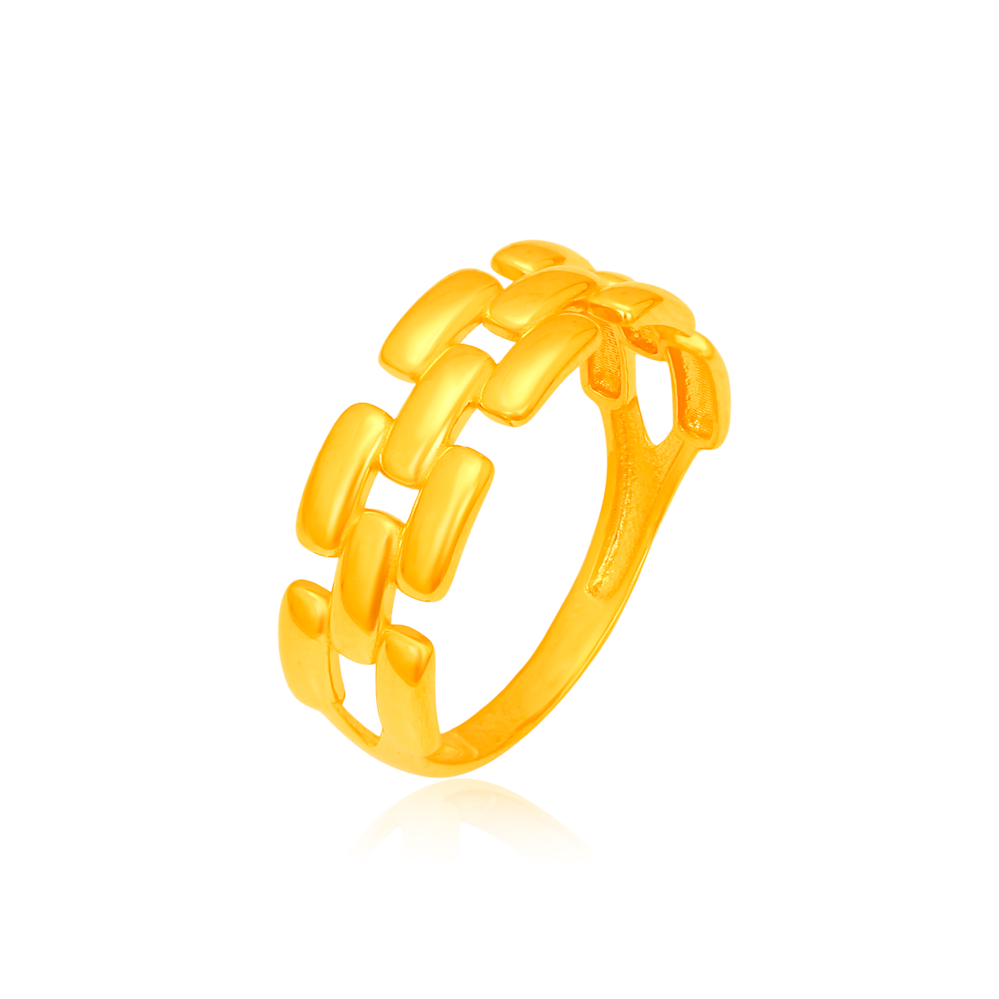 TAKA Jewellery Eternal Bond 916 Gold Ring